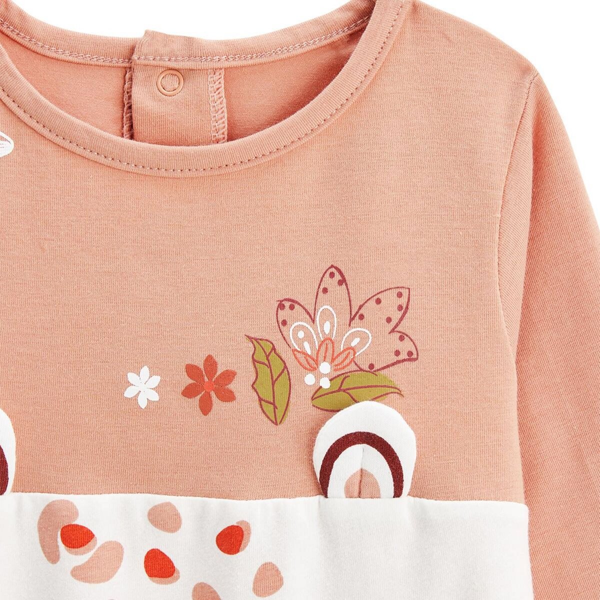 Petit Béguin Pyjama enfant 2 pièces à pieds retroussables Mindanao