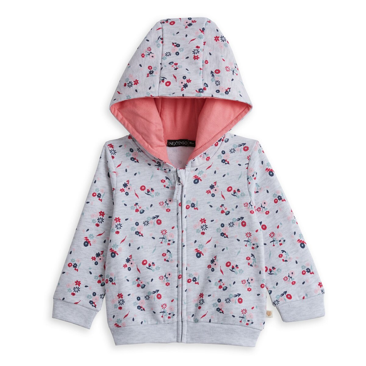 INEXTENSO Sweat zippé molleton bébé fille