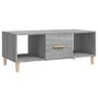 Voir la diapositive 2 : VIDAXL Table basse sonoma gris 102x50x40 cm bois d'ingenierie