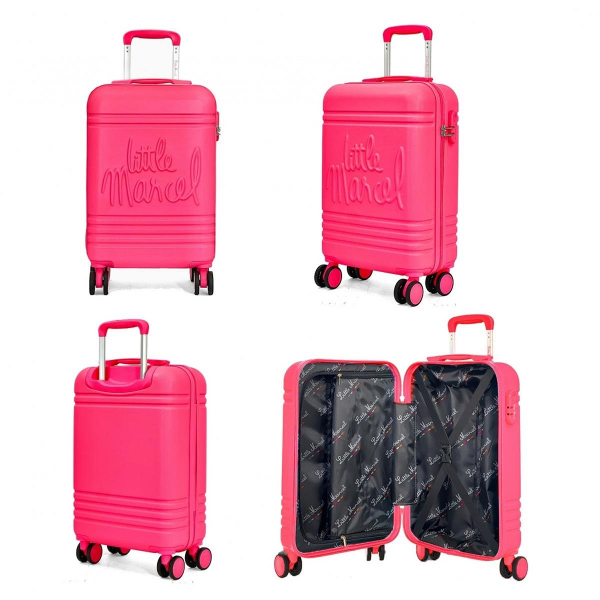 Little Marcel Lot 3 valises dont 1 valise cabine rigides