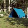 Voir la diapositive 3 : VIDAXL Tente de camping en forme de A 2 personnes bleu impermeable
