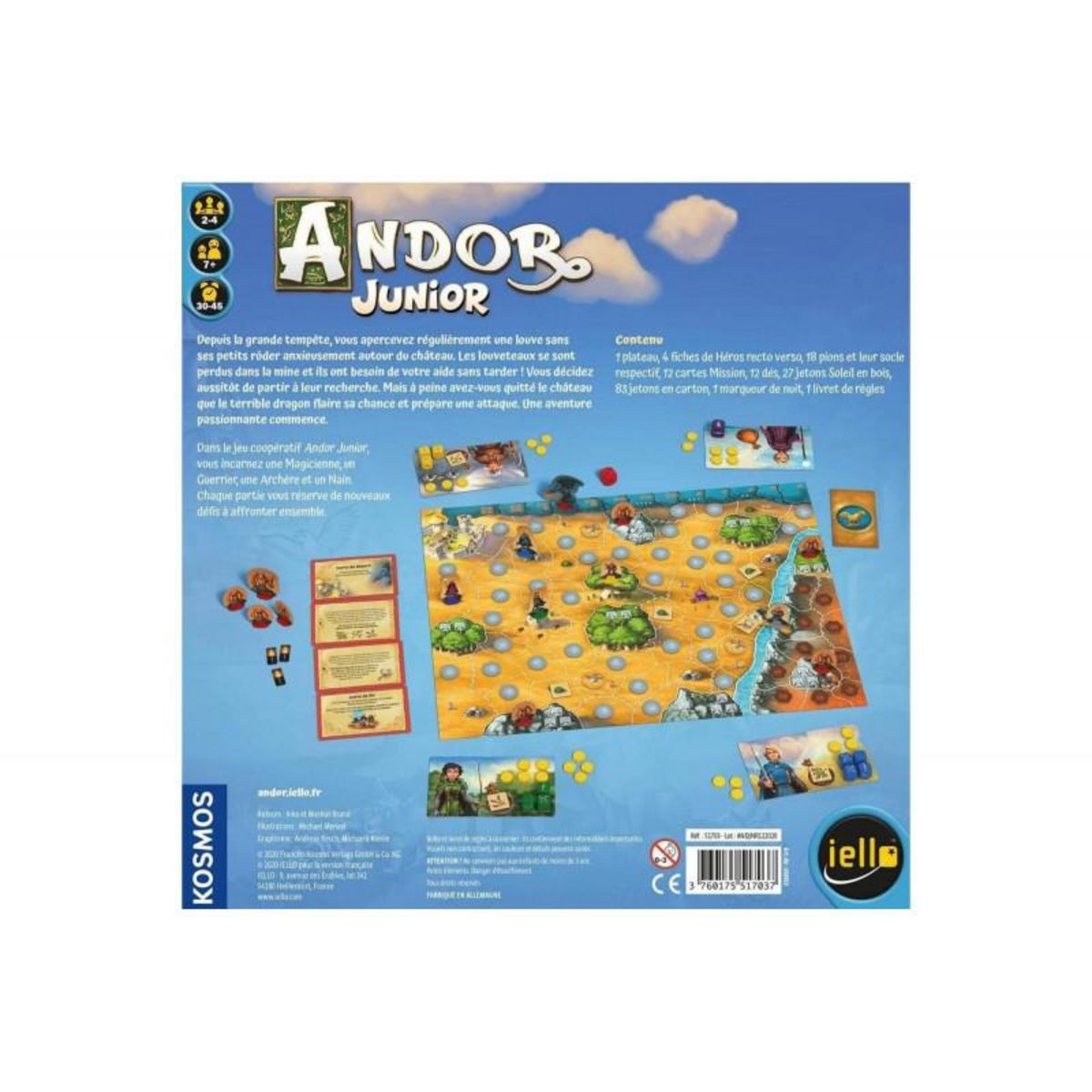 Iello Jeu de société Iello Andor junior