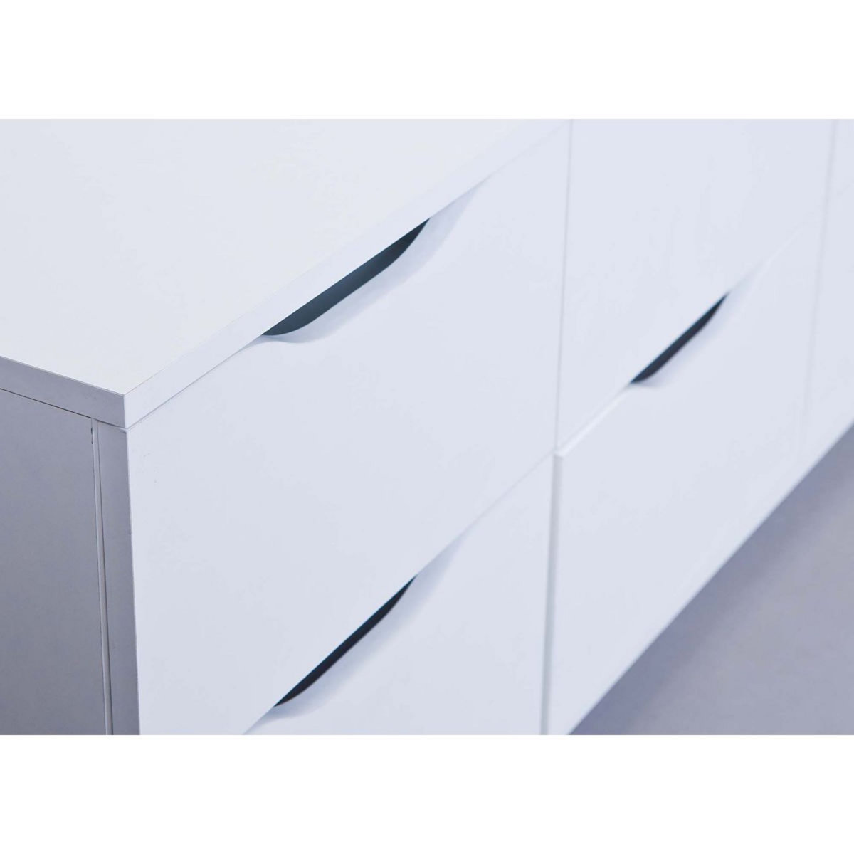 Commode meuble de rangement 6 tiroirs  FALONE