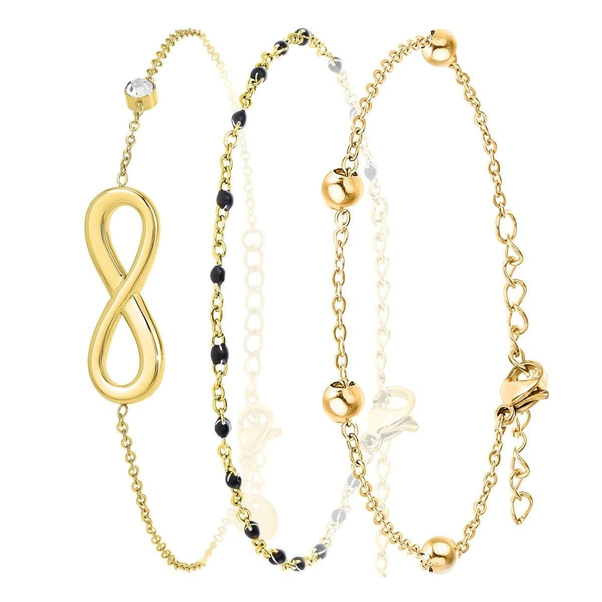 SC BOHEME Set de 3 bracelets SC Bohème®