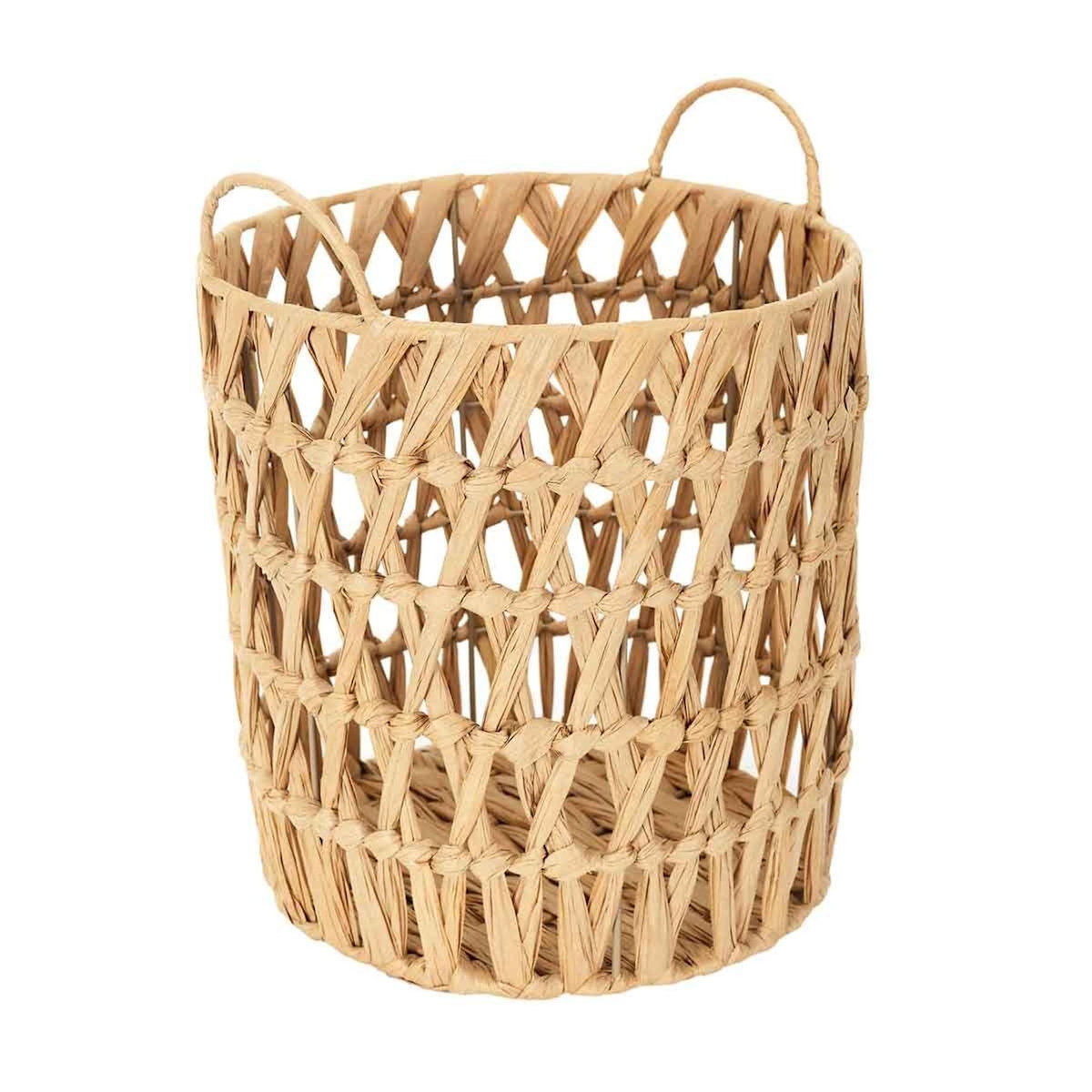 Paris Prix Lot de 3 Paniers de Rangement  Ajouré  40cm Naturel