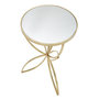 Voir la diapositive 2 : Paris Prix Table d'Appoint Design  Butterfly  60cm Or