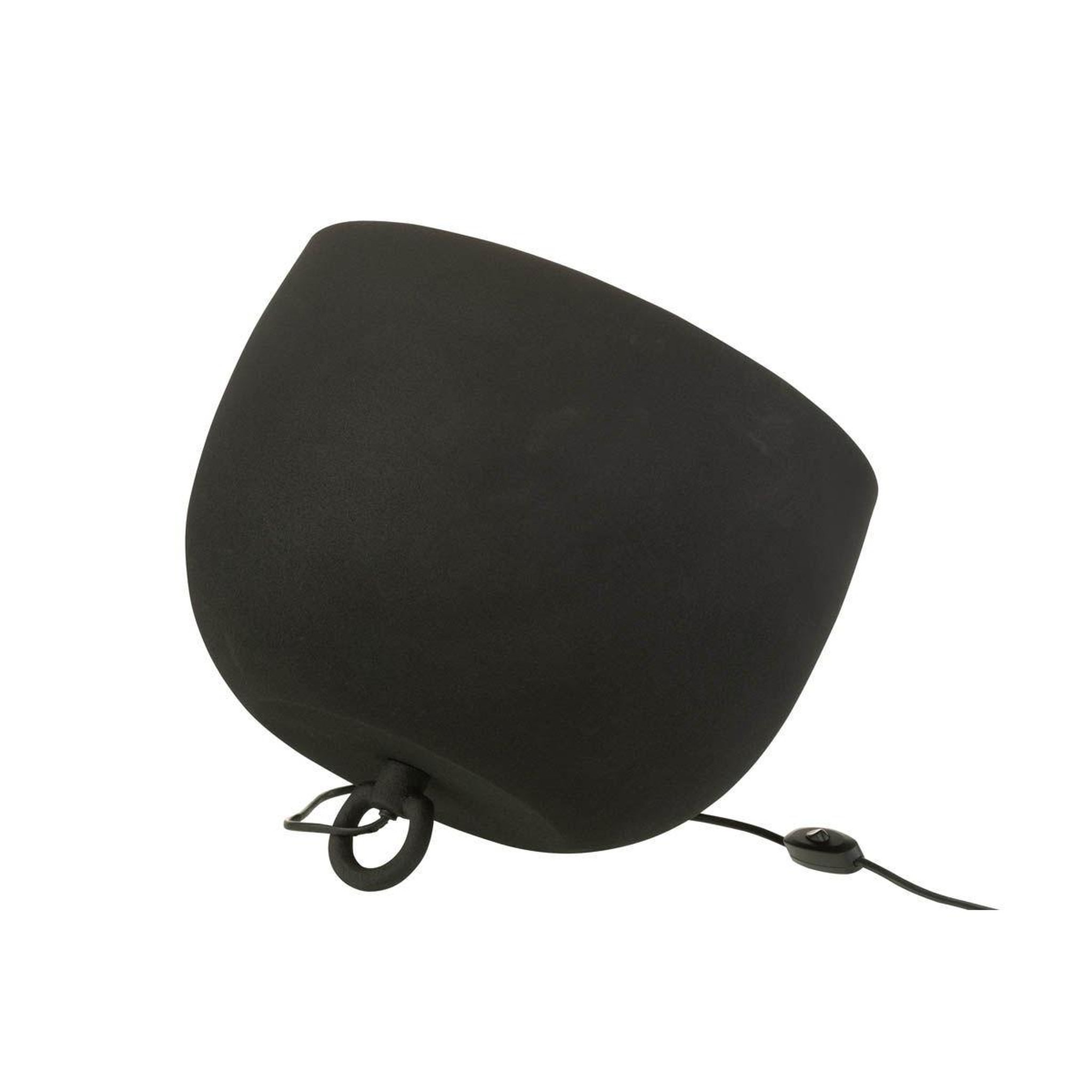 Voir la diapositive 3 : J-LINE Lampe à poser en métal  mila  43cm noir