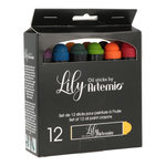 Artemio 12 crayons de peinture à l'huile - Couleurs primaires