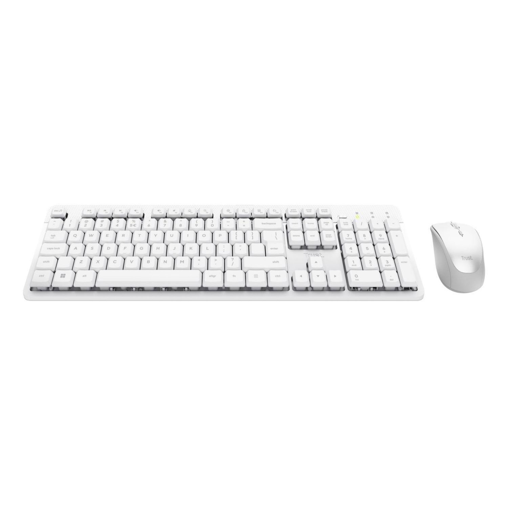 Trust Trust ody ii clavier souris incluse maison/bureau rf sans fil italien blanc