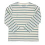 Voir la diapositive 2 : ELLE EST OU LA MER T shirt à Rayures Beige/ Garçon EOM Eloris