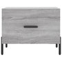 Voir la diapositive 5 : VIDAXL Table basse Sonoma gris 50x50x40 cm Bois d'ingenierie