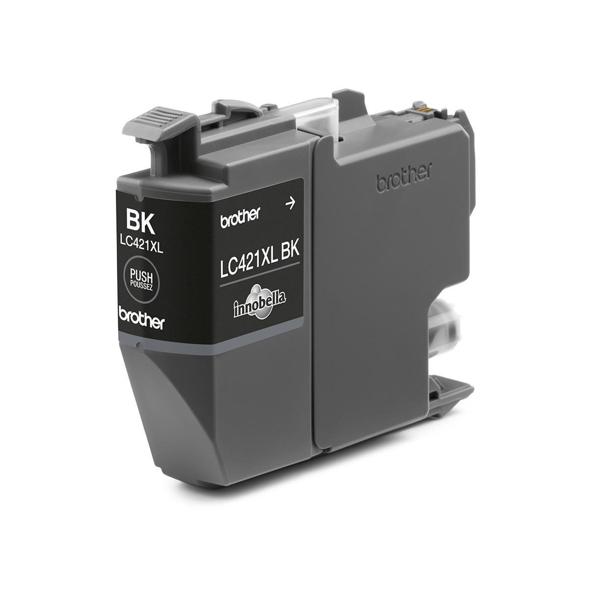 Voir la diapositive 3 : Brother Cartouche d'encre Brother LC-421XLBK Noir