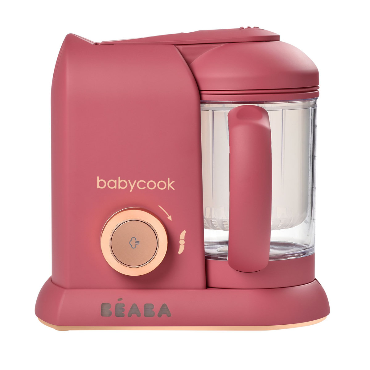 BEABA Cuiseur - vapeur - mixeur Babycook Solo Litchee
