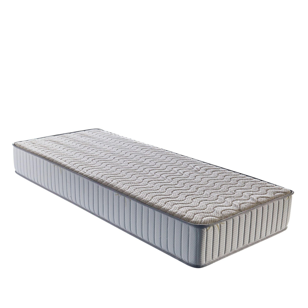 PROVENCE LITERIE Ensemble Lit Coffre et Matelas  Mousse Soutien Ferme Face