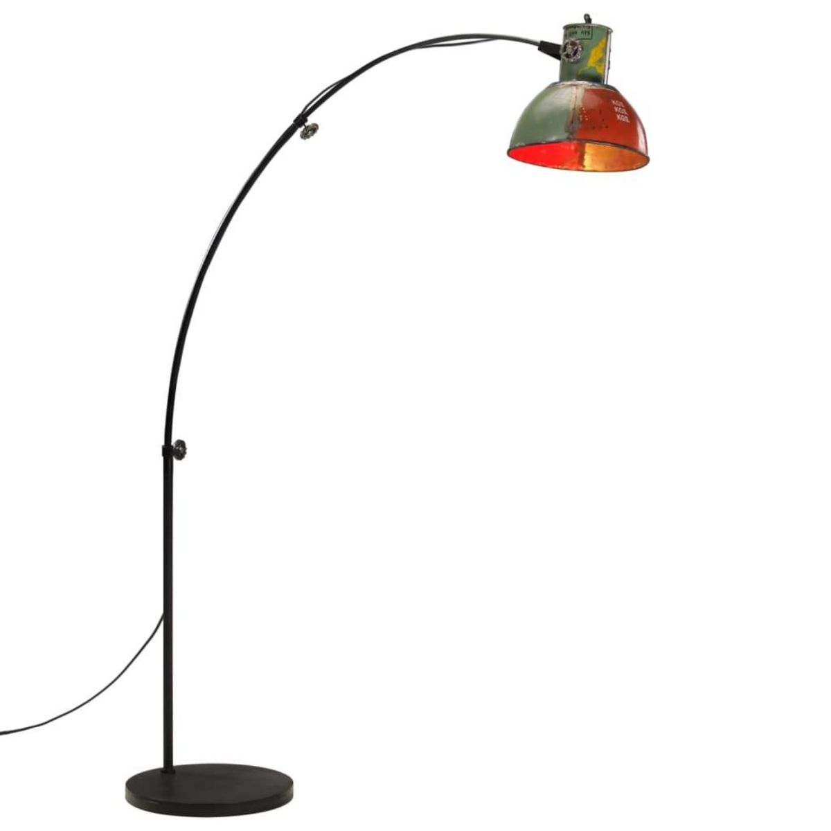 VIDAXL Lampadaire 25 W multicolore 150 cm E27