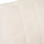 VIDAXL Couverture lestee Creme clair 135x200 cm 10 kg Tissu