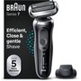 Voir la diapositive 1 : BRAUN Rasoir électrique SHAVER 71-N1200s BLK