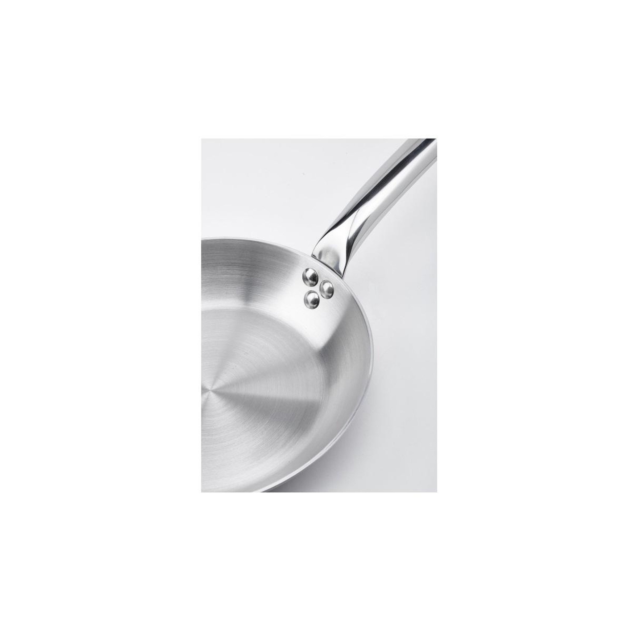 Voir la diapositive 2 : De buyer Poêle à frire en inox 20 cm - 3604.20
