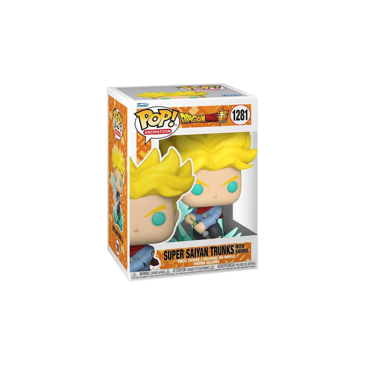 Funko Figurine Funko Pop Animation Dragon Ball Super SS Trunks with Sword