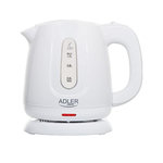 ADLER Bouilloire électrique Adler AD 1373 1,0 L 850 W Blanc