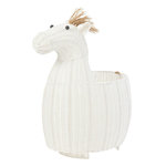 Paris Prix Panier de Rangement Enfant  Cheval  79cm Blanc