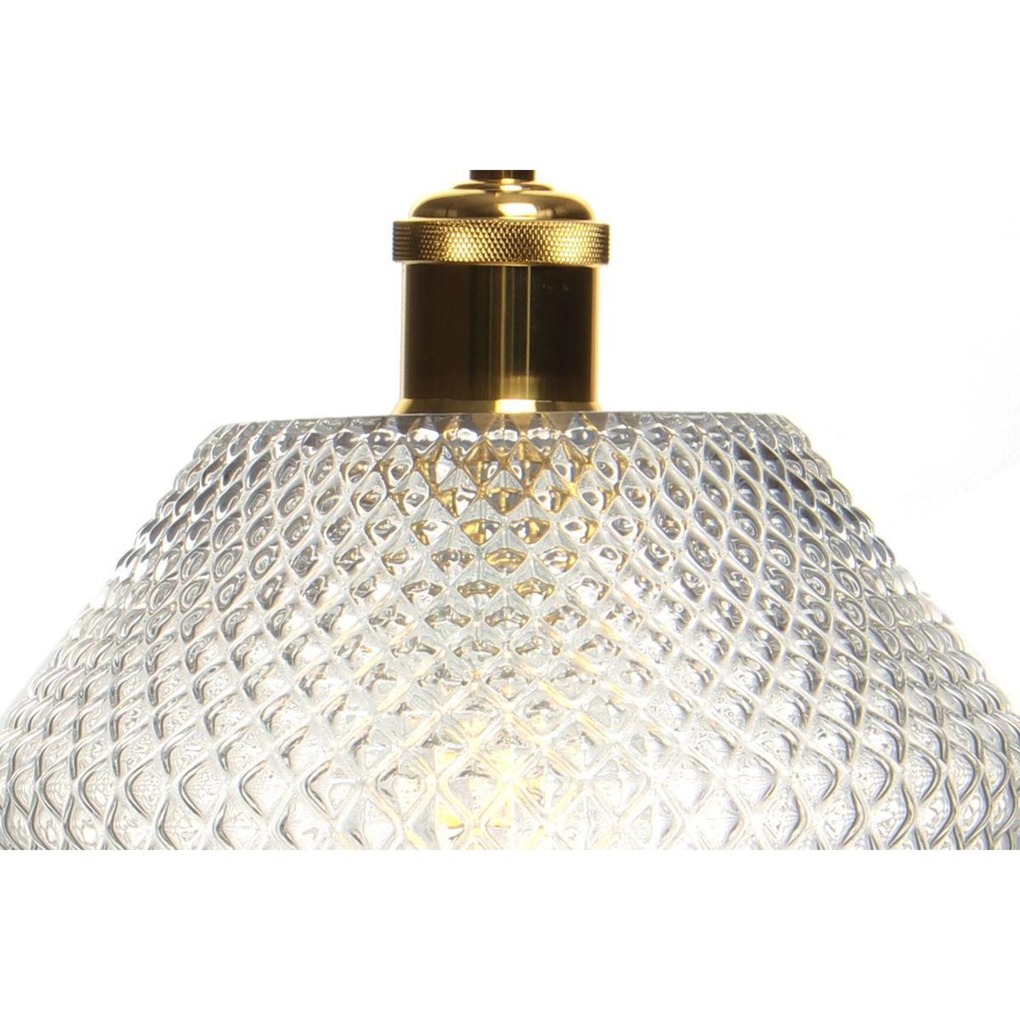 Voir la diapositive 3 : Paris Prix Lampe suspension en verre  nomi  27cm transparent