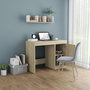 Voir la diapositive 3 : VIDAXL Bureau Chene sonoma 100x50x76 cm Bois d'ingenierie