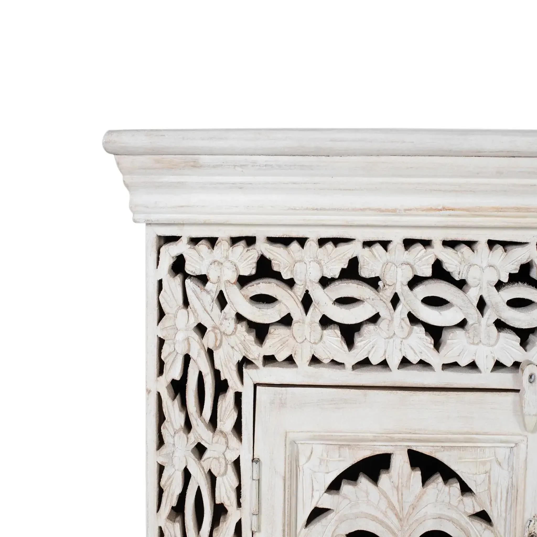 Voir la diapositive 3 : GINER Y COLOMER SL Meuble tv en bois de manguier 180 cm style classique artisanal
