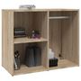 Voir la diapositive 5 : VIDAXL Armoire de dressing Chene Sonoma 80x40x65 cm Bois d'ingenierie