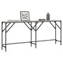 Voir la diapositive 1 : VIDAXL Table console sonoma gris 180x29x75 cm bois d'ingenierie