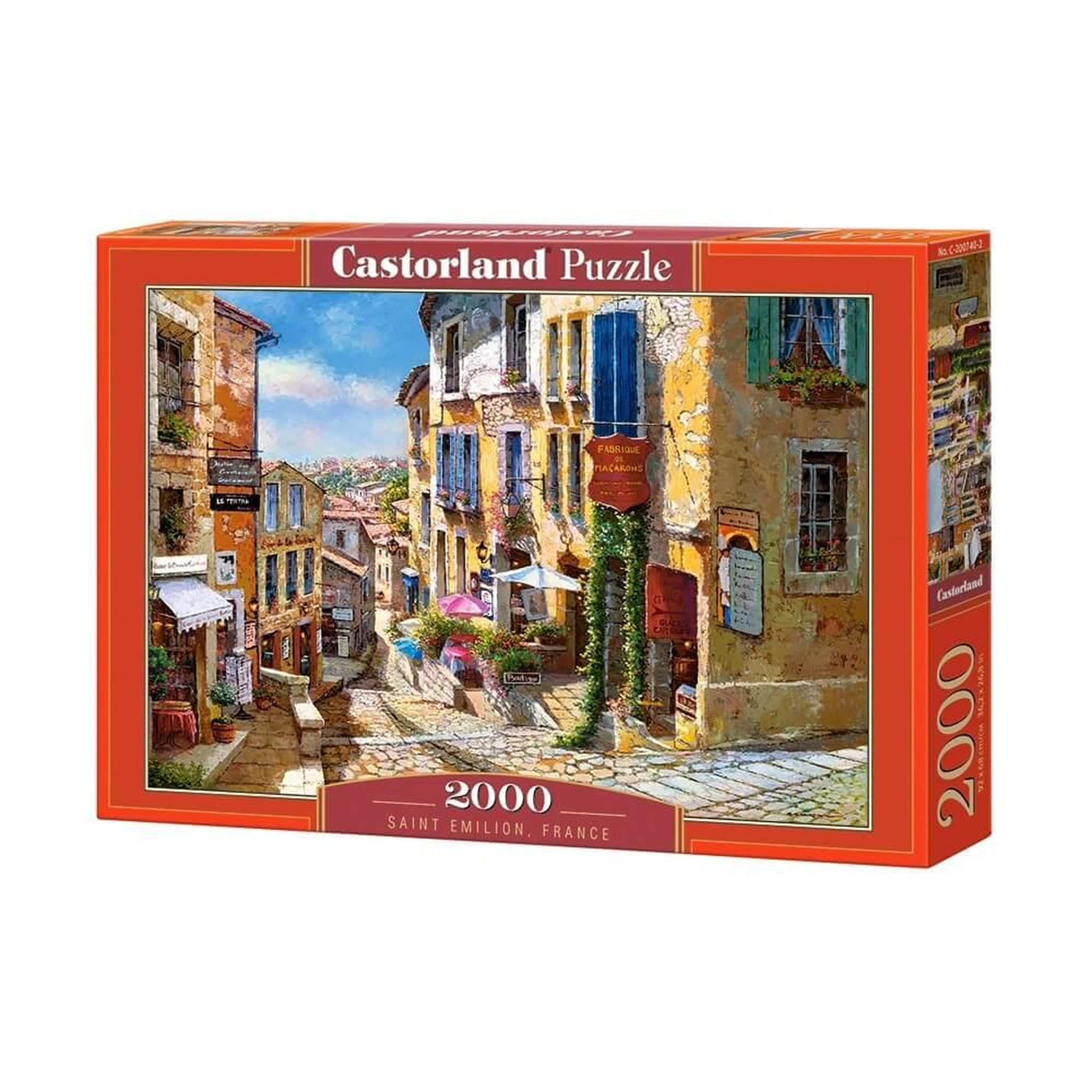 Voir la diapositive 2 : Castorland Puzzle 2000 pièces : Saint Emilion, France