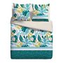 Voir la diapositive 2 : Parure housse de couette fantaisie en microfibre AKELA