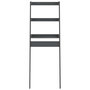 Voir la diapositive 5 : VIDAXL Etagere de toilette Gris 63,5x32x179 cm Bois de pin massif