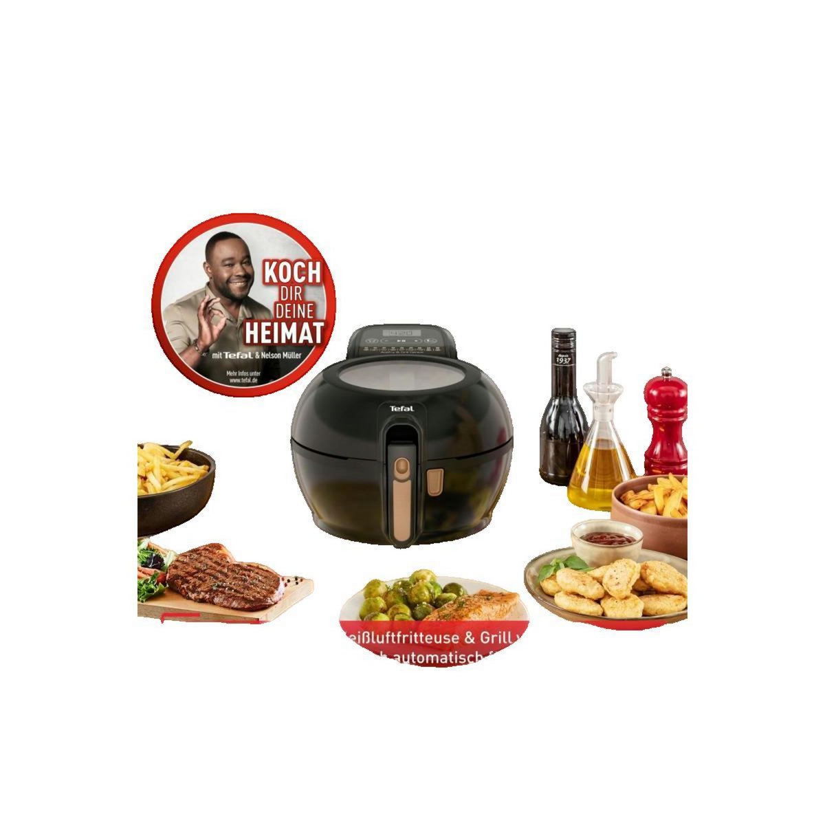 TEFAL Friteuse Tefal FZ7758 ActiFry & Grill