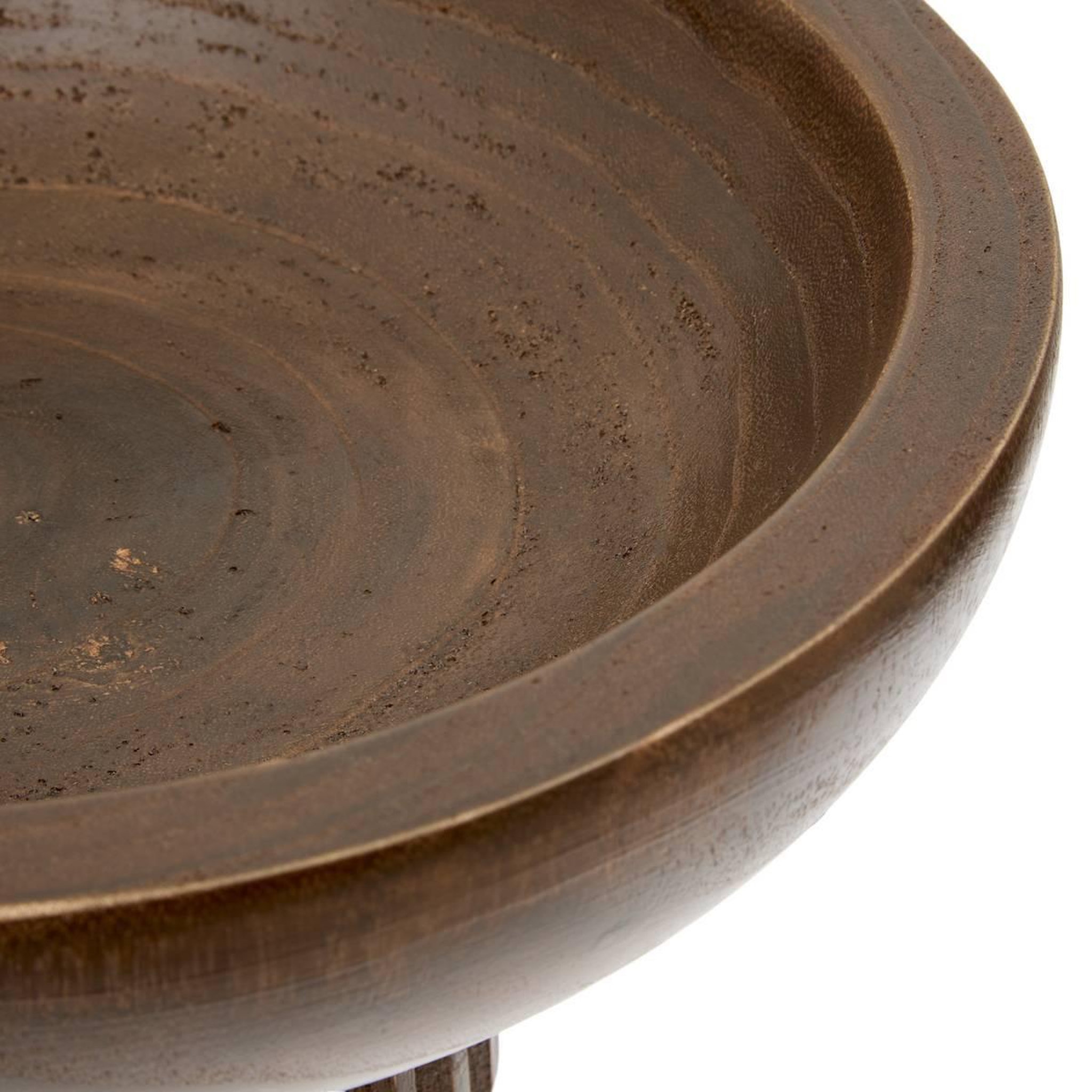 Voir la diapositive 2 : ATMOSPHERA Coupe Déco sur Pied  Clovis  18cm Marron