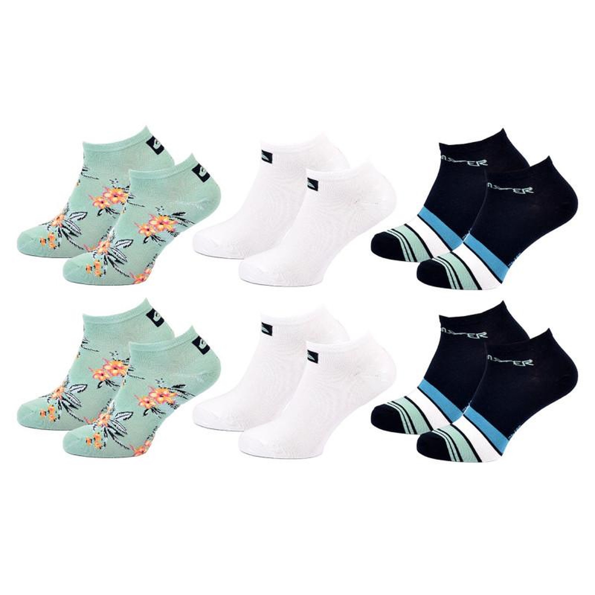 Voir la diapositive 1 : QUIKSILVER Chaussettes QUIKSILVER SNEAKER