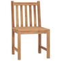 Voir la diapositive 4 : VIDAXL Chaises de jardin lot de 6 avec coussins Bois de teck massif