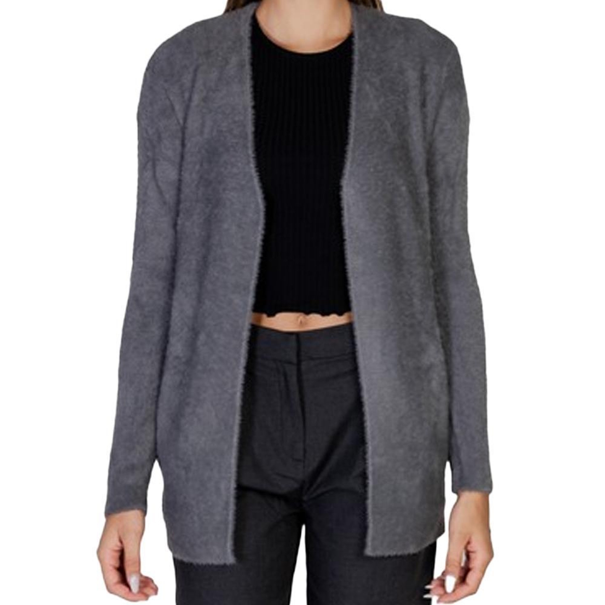 MORGAN Gilet Gris Femme Morgan Mlouis. Coloris disponibles : Gris