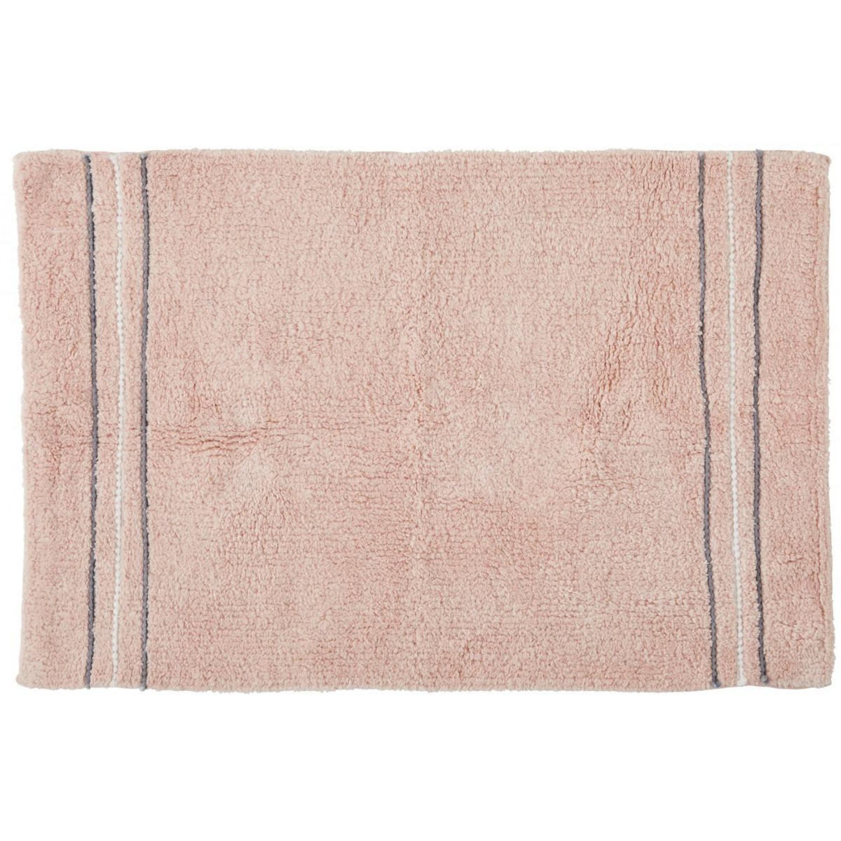 GUY LEVASSEUR Tapis de bain déco en coton 50x80cm