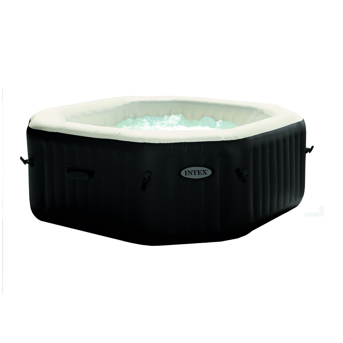 INTEX Spa jacuzzi 4 places octogonal bulles et jets