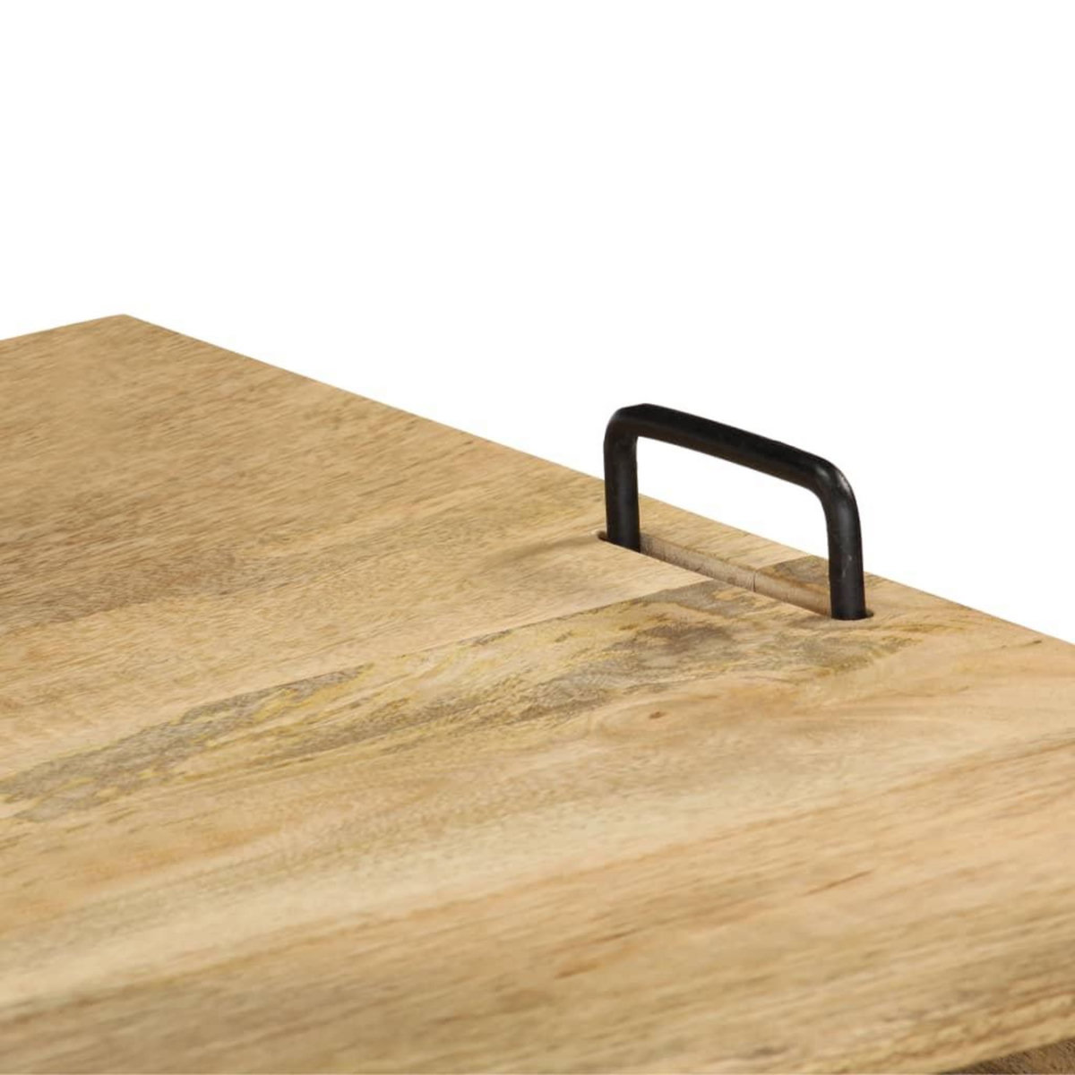 VIDAXL Meuble TV Bois de manguier massif 110 x 35 x 45 cm