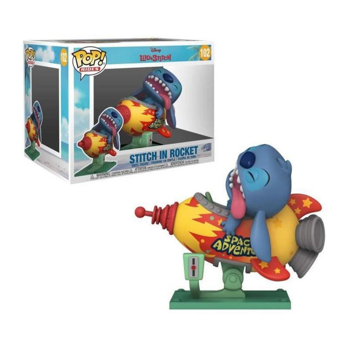 Funko Funko Pop! Rides Disney Lilo & Stitch - Stitch in Rocket 102
