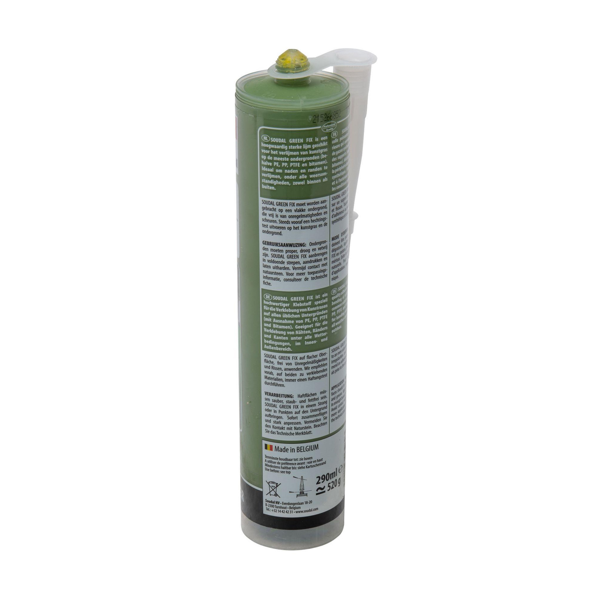Voir la diapositive 3 : Soudal Cartouche de colle pour gazon artificiel 290 ml Soudal
