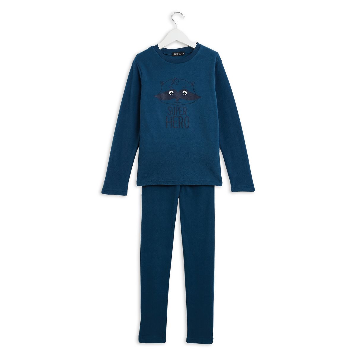INEXTENSO Ensemble pyjama polaire super héros garçon
