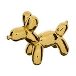 ATMOSPHERA Statuette Déco Chien en Céramique  Théo  19cm Doré