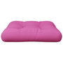 Voir la diapositive 5 : VIDAXL Coussin de palette Rose 50x50x12 cm tissu