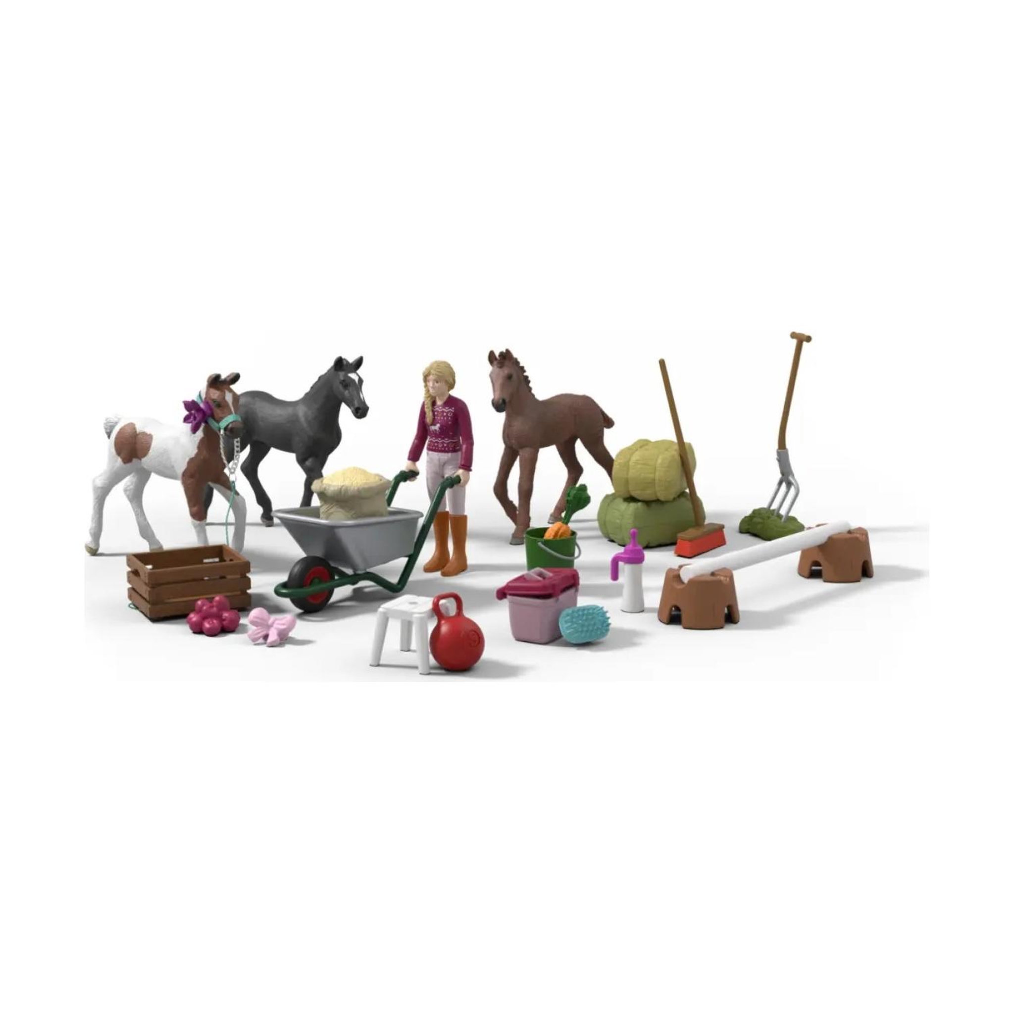Voir la diapositive 2 : Schleich Calendrier de l'Avent Horse Club Miracle de Noël