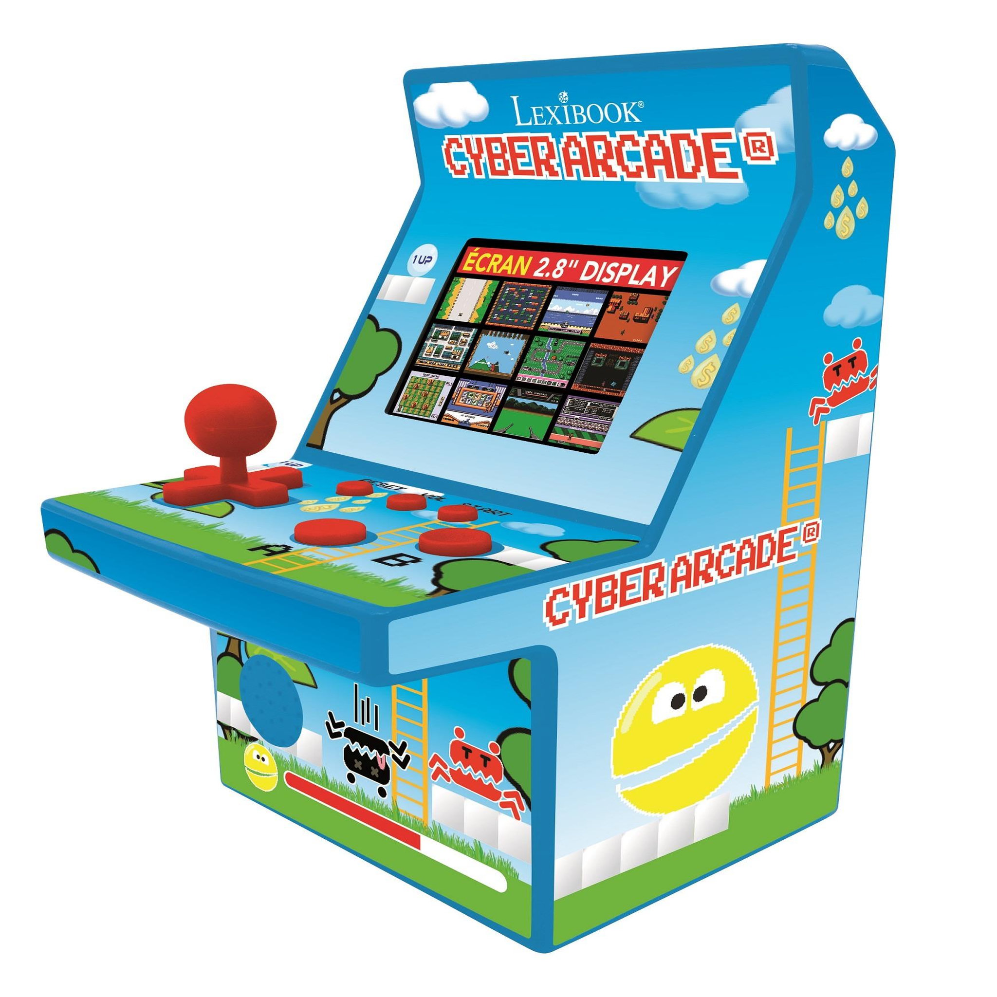 Voir la diapositive 2 : Lexibook Console portable Cyber Arcade - écran 2.8'' 200 jeux