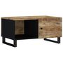 Voir la diapositive 2 : VIDAXL Table basse 80x50x40 cm Bois de manguier solide et d'ingenierie