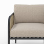 Voir la diapositive 6 : Rendez vous déco Fauteuil de jardin en métal et tissu beige-Wilo
